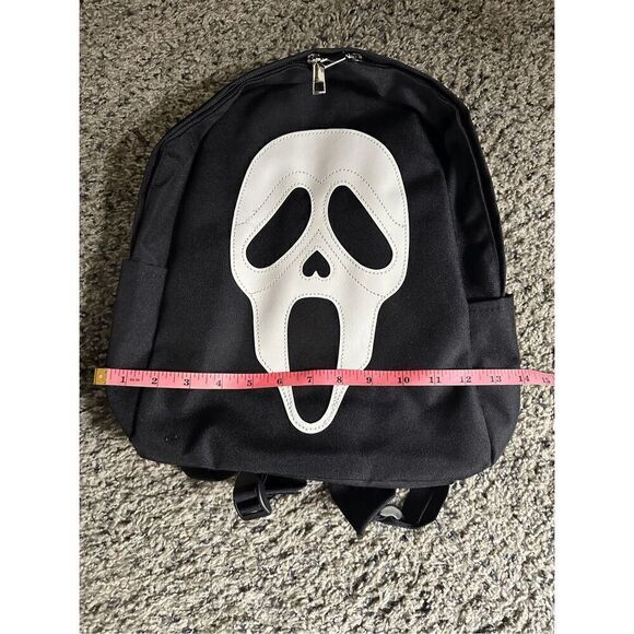 Ghost face Scream, backpack with padded handles outside pockets and inside pocke - Picture 8 of 12